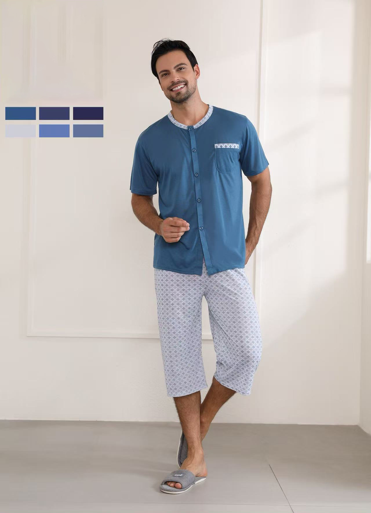 Wholesaler PHENIX ROUGE - Men's Pajama Set