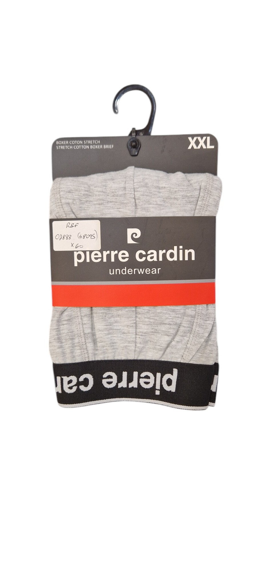 Boxer liso Pierre Cardin - Gris claro - 2 - formato grande