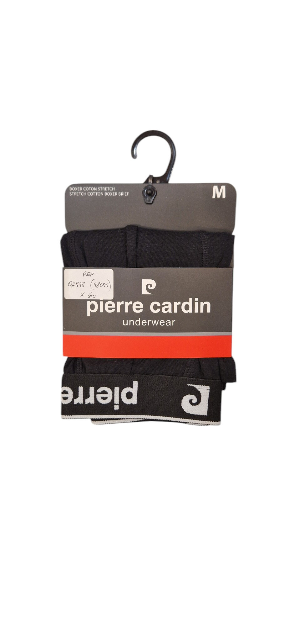 Boxer liso Pierre Cardin - Negro 2 - miniatura