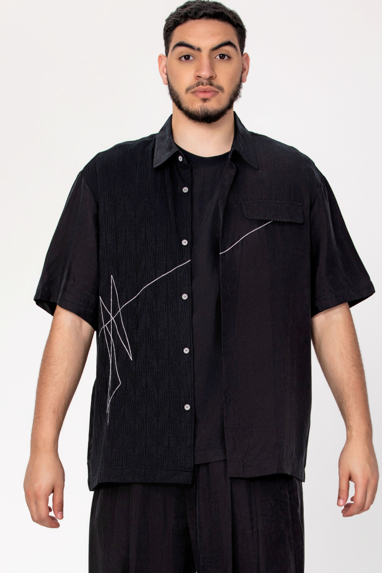 Wholesaler PLACED BY GIDEON - Graphic line t-shirt