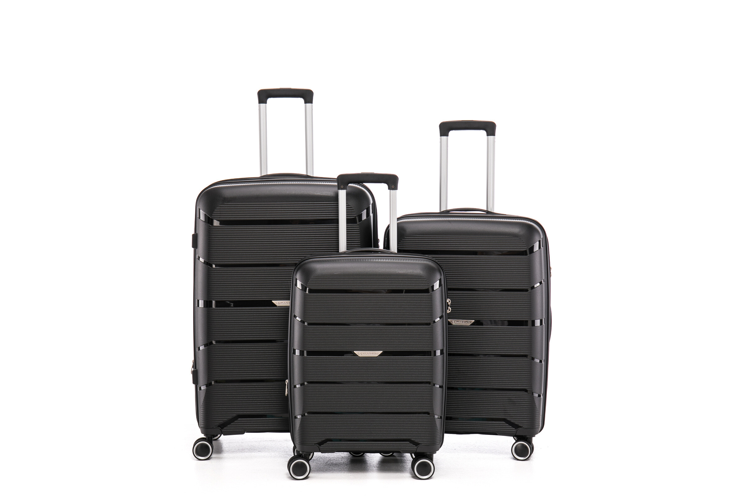 Grossista PLATINIUM - Set di 3 valigie Brest - platino