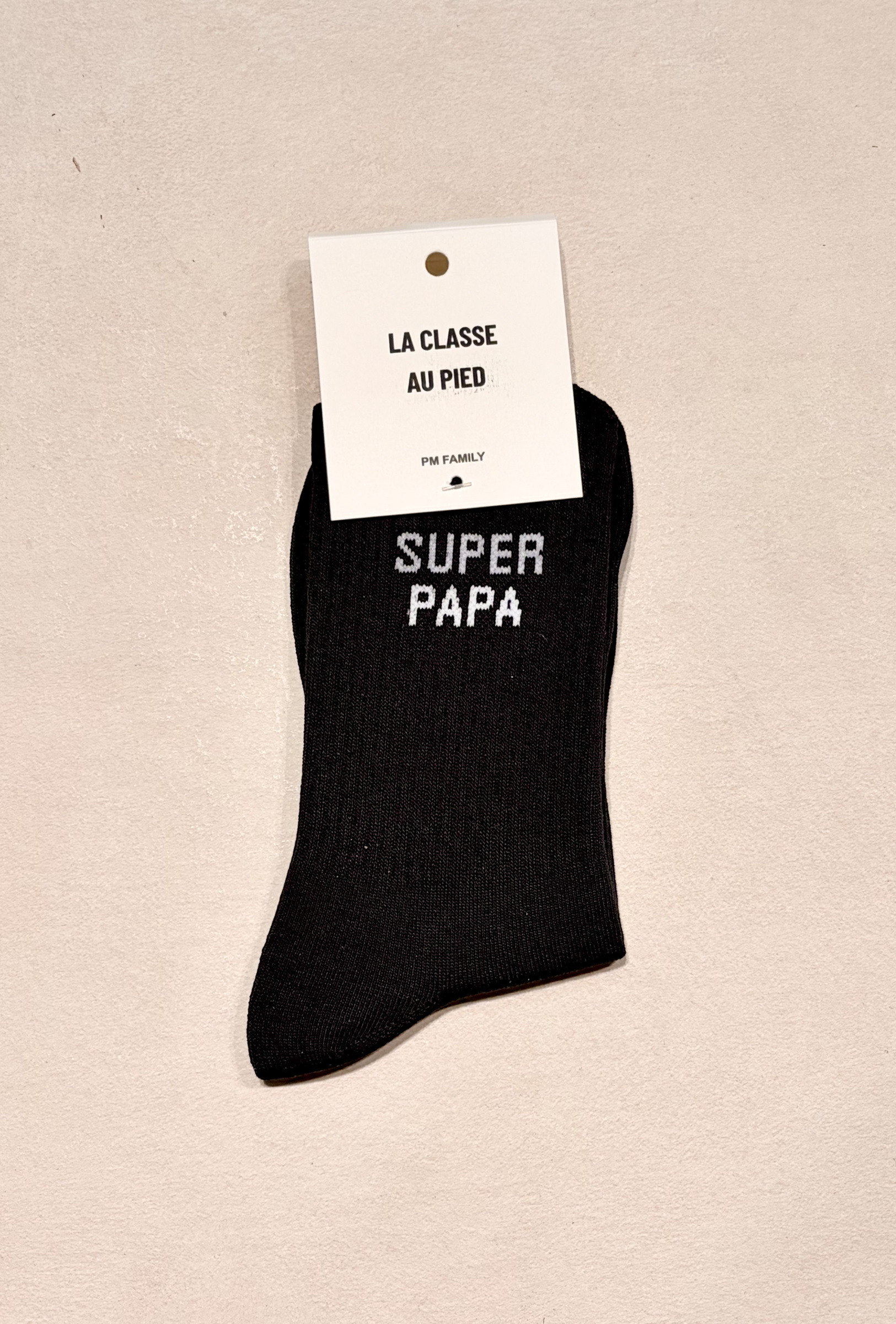 Grossiste PM Mère & Fille - Chaussette homme super papa