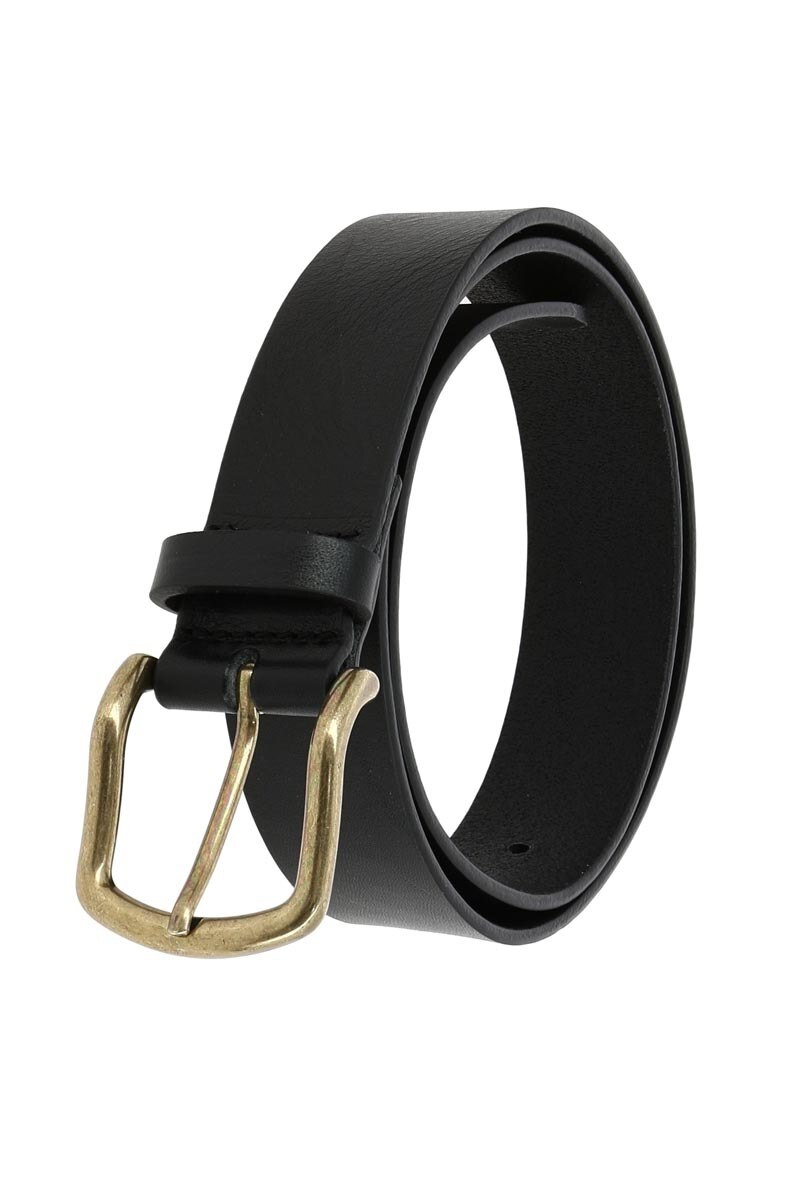 Grossiste PRESTILA - Ceinture Cuir Homme boucle bronze