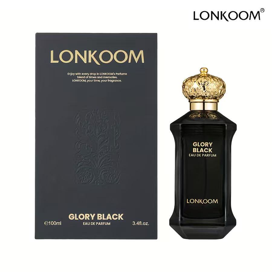 Wholesaler LONKOOM - Glory Black 100 ml – Men's Spicy-Woody Perfume, Intense and Long-Lasting Fragrance