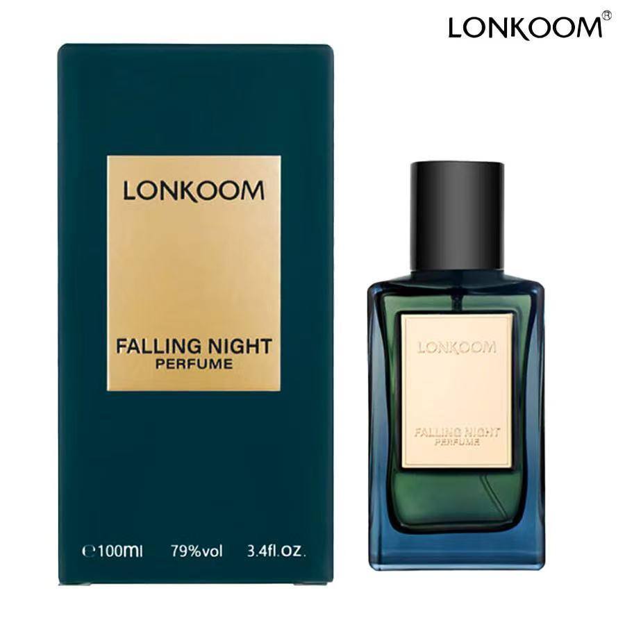 Großhändler LONKOOM - Falling Night 100 ml – Unisex Holz-Blumiger Duft, Intensiv und Lang anhaltend