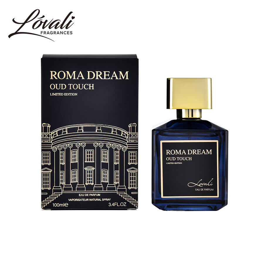 Großhändler LONKOOM - Roma Dream Oud Touch 100ml, Damenparfüm, Süßer, Blumiger und Holziger Duft, Lange Haltbarkeit