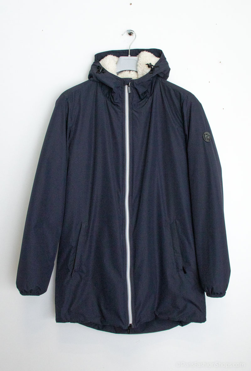 PARKA DOUBLÉ RENOMA - Marine - 1 - grand format