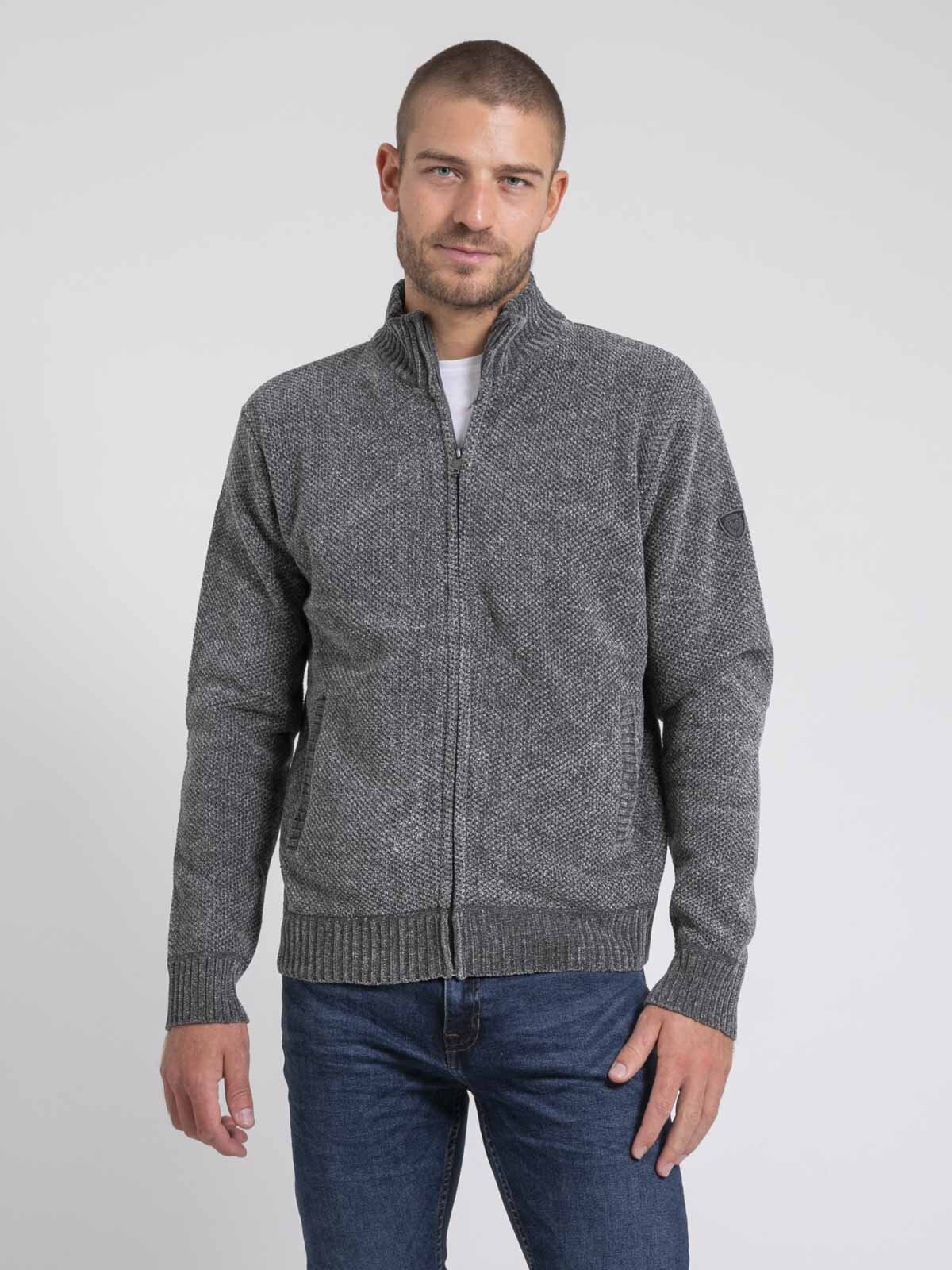 Grossiste RITCHIE JEANS - Gilet zippé chenille LYGALE