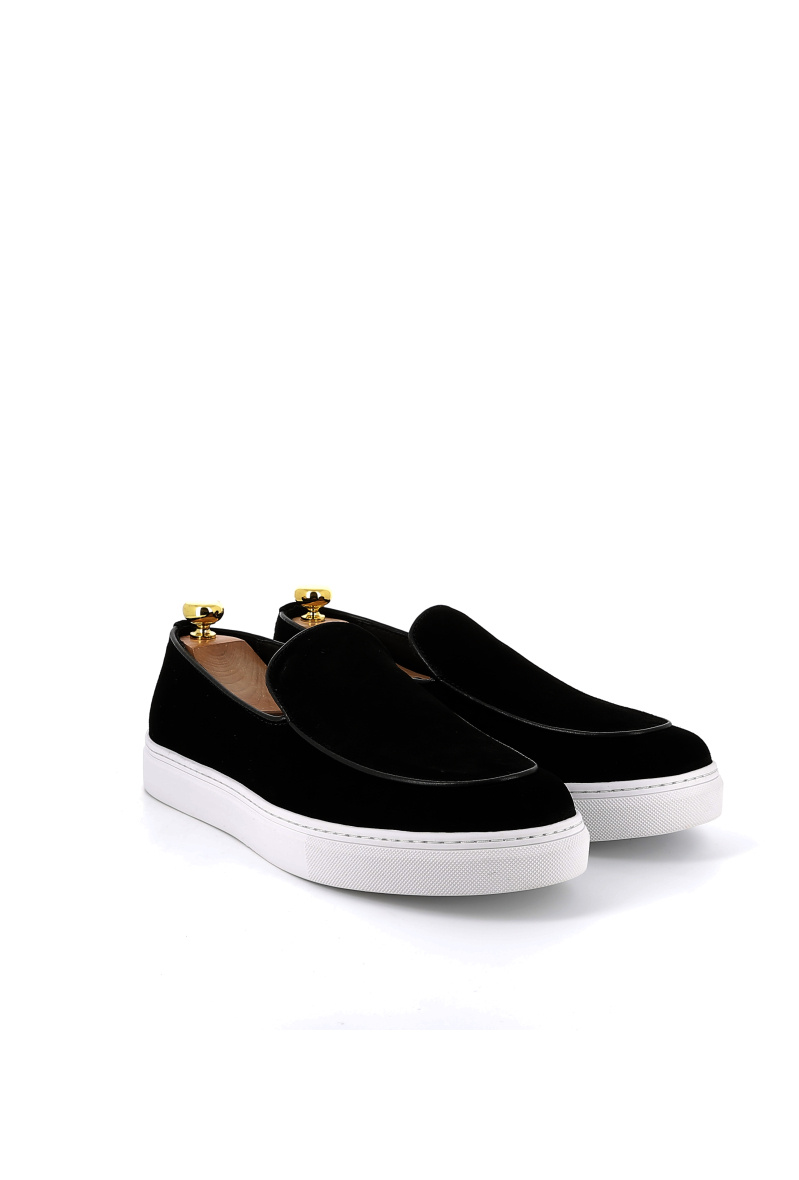 Grossiste Riveleft - Slip-on en cuir nubuck Homme