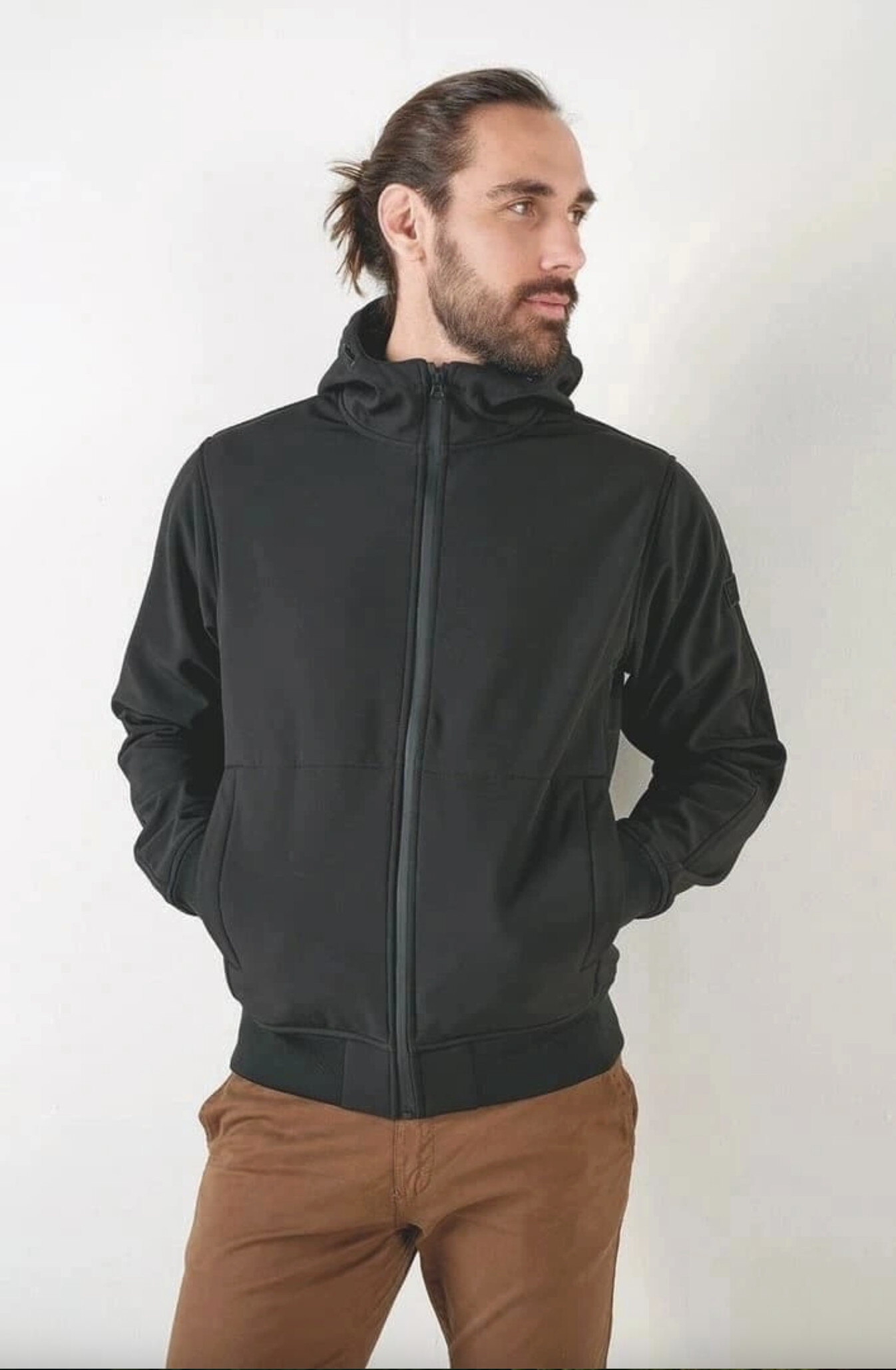Grossiste RMS 26 BY FRANCE DENIM - Blouson Capuche Softshell