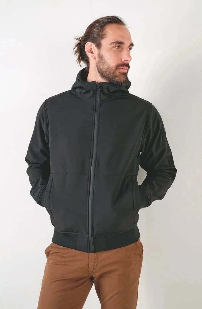 Wholesaler RMS 26 BY FRANCE DENIM - Softshell hooded jacket