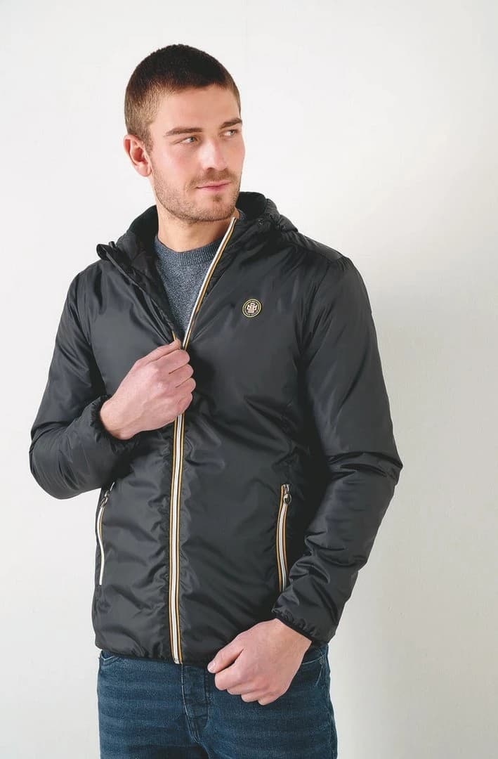 Wholesaler RMS 26 BY FRANCE DENIM - Fleece-lined jacket with colored zipper