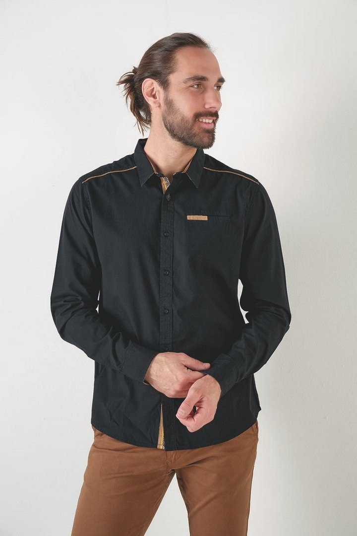 Wholesaler RMS 26 BY FRANCE DENIM - Plain Fancy Shirt