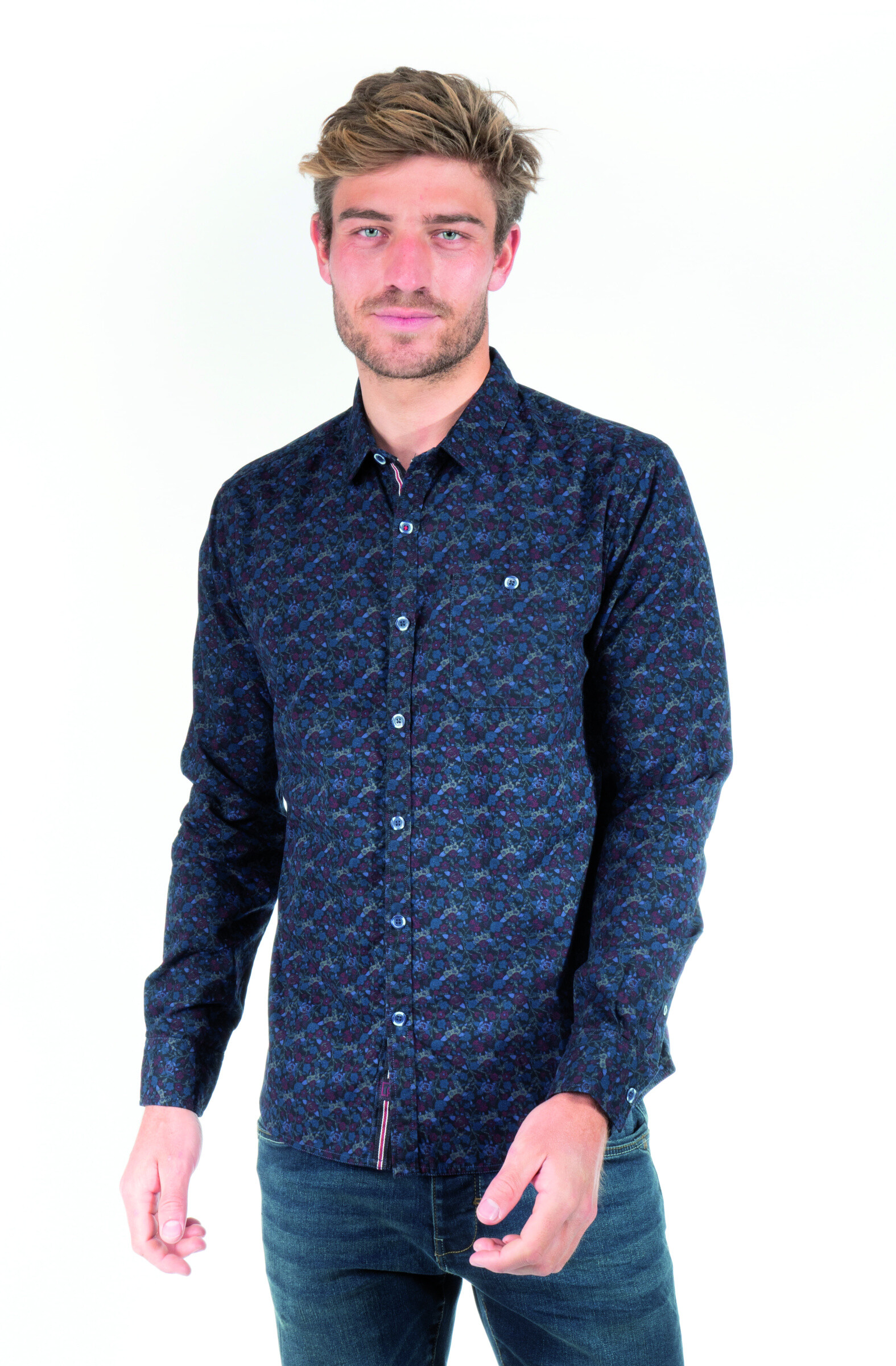 Grossista RMS 26 BY FRANCE DENIM - Camicie a maniche lunghe
