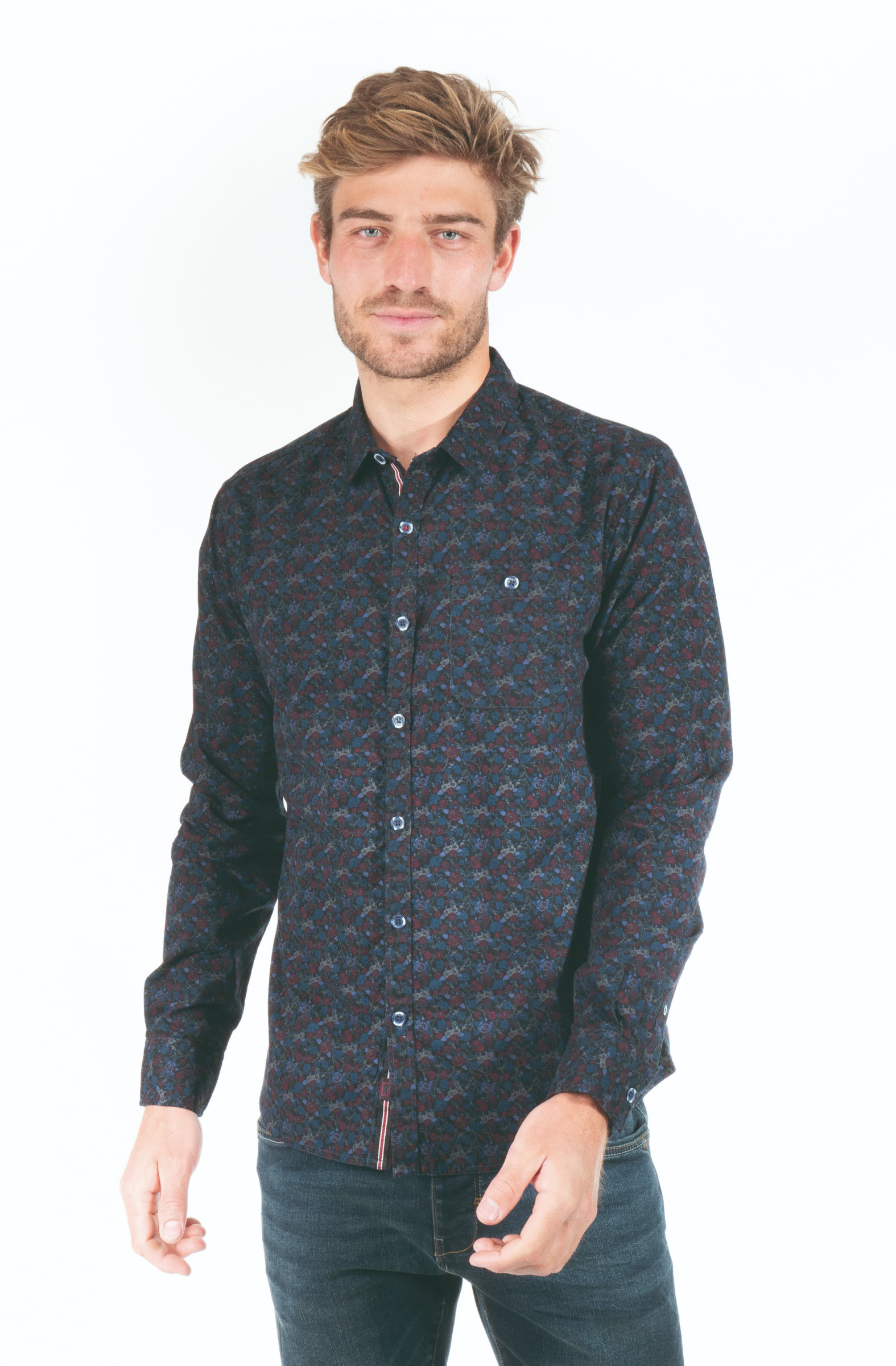 Wholesaler RMS 26 BY FRANCE DENIM - Long sleeve shirts