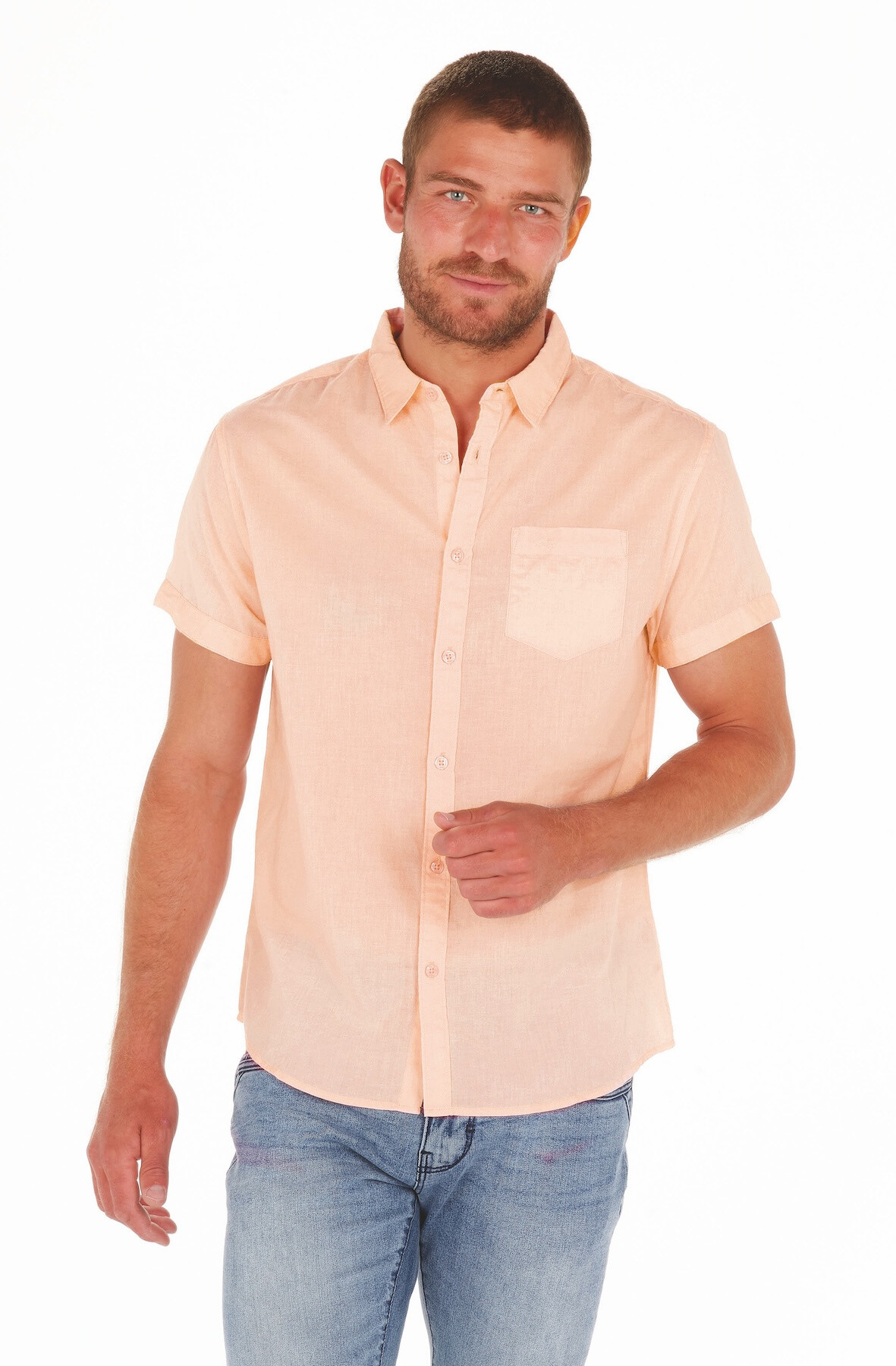 Grossista RMS 26 BY FRANCE DENIM - Camicia velo di cotone