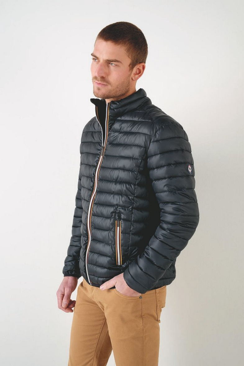 Wholesaler RMS 26 BY FRANCE DENIM - Down jacket, tricolor zips