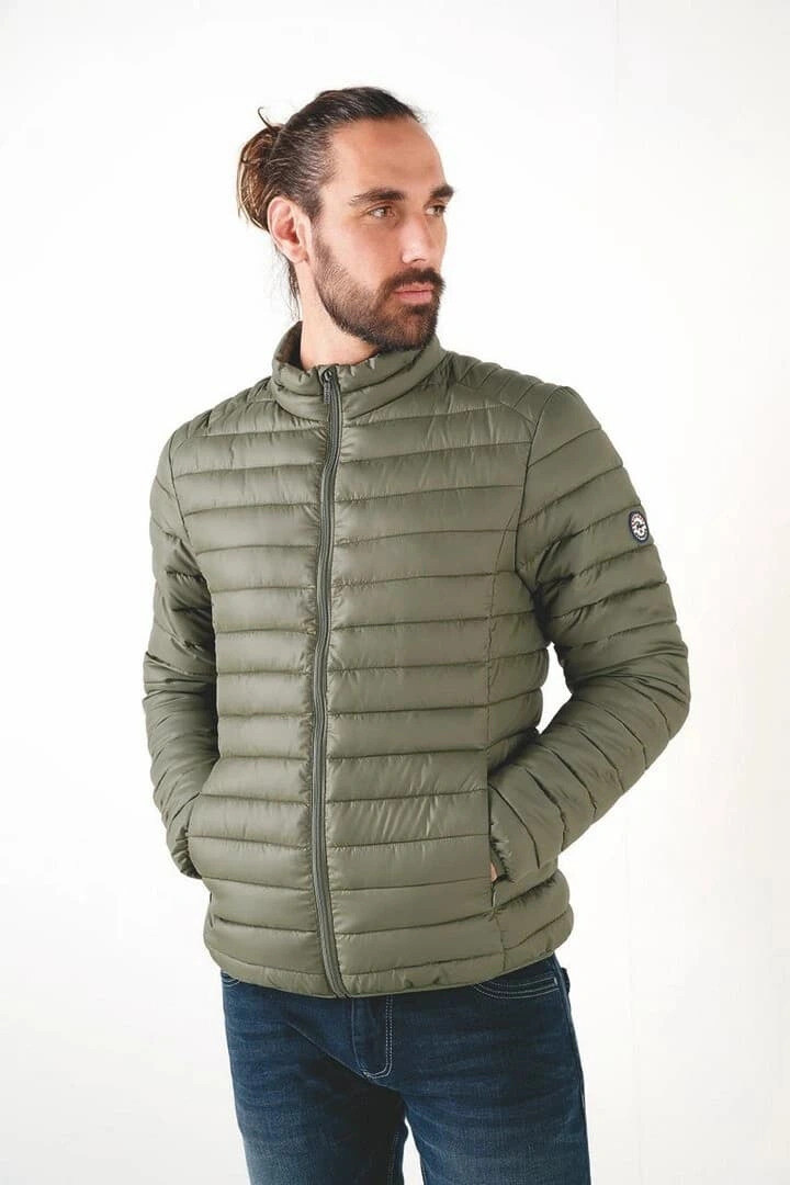 Grossista RMS 26 BY FRANCE DENIM - Giacca imbottita senza cappuccio taglia grande