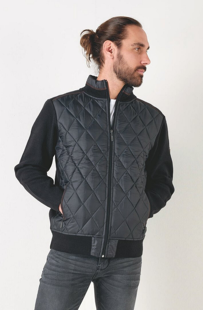 Grossista RMS 26 BY FRANCE DENIM - Giacca di due materiali