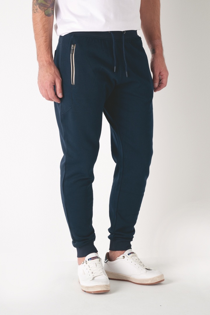 Wholesaler RMS 26 BY FRANCE DENIM - Fleece Jogging Bottoms with SPORT Zips