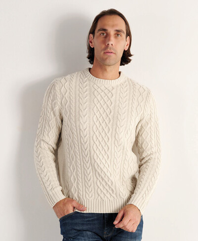 Grossista RMS 26 BY FRANCE DENIM - Maglione irlandese calibro 5 Grossista RMS 26 BY FRANCE DENIM - Maglione irlandese calibro 5