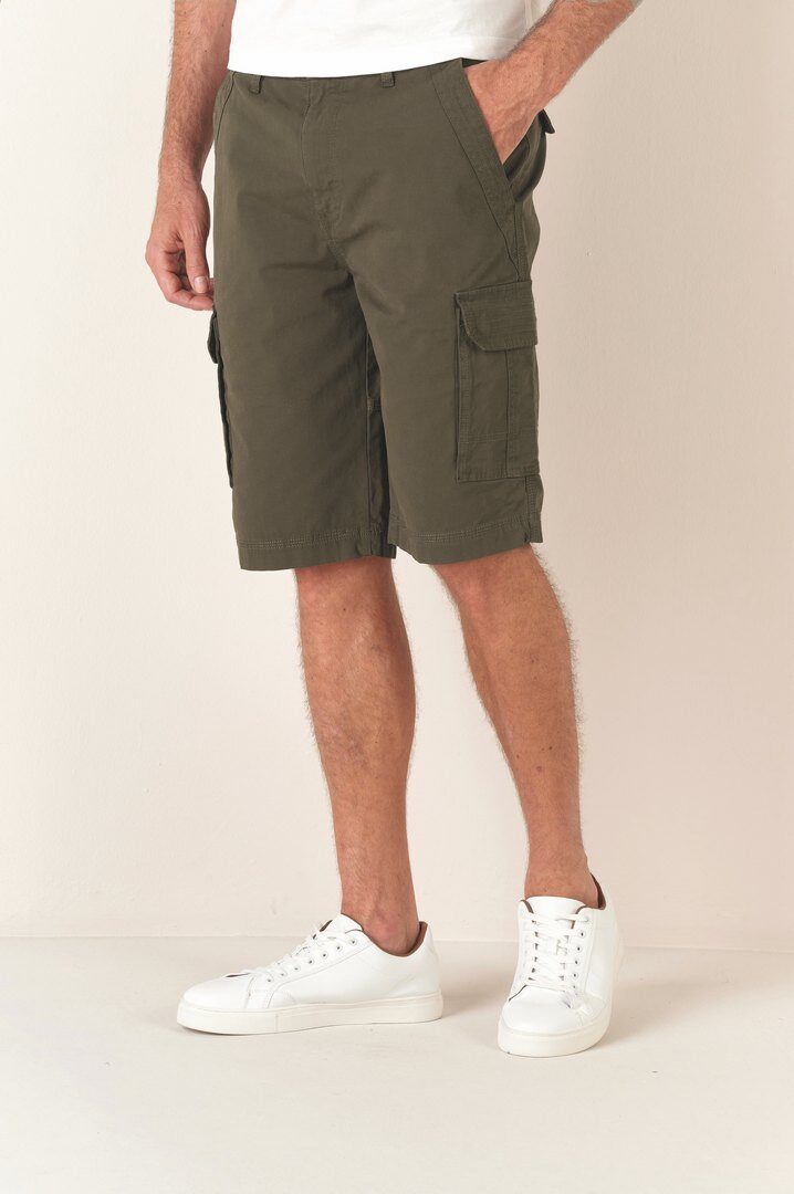 Grossista RMS 26 BY FRANCE DENIM - Bermuda cargo Baby Canvas
