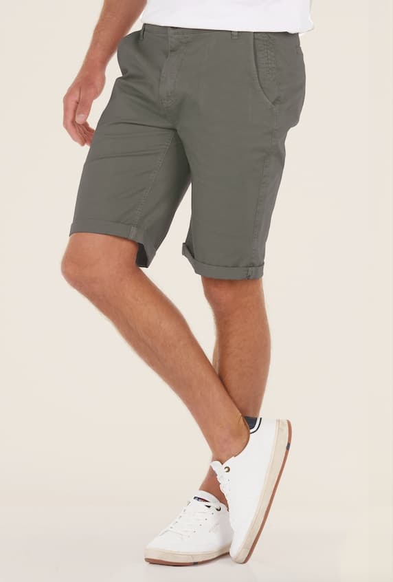 Großhändler RMS 26 BY FRANCE DENIM - Stretch-Twill-Chino-Bermuda-Shorts