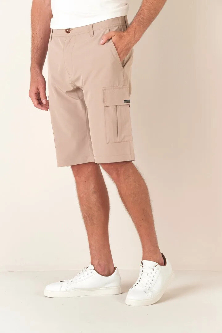Grossiste RMS 26 BY FRANCE DENIM - Bermudas poches CARGO Microfibre stretch
