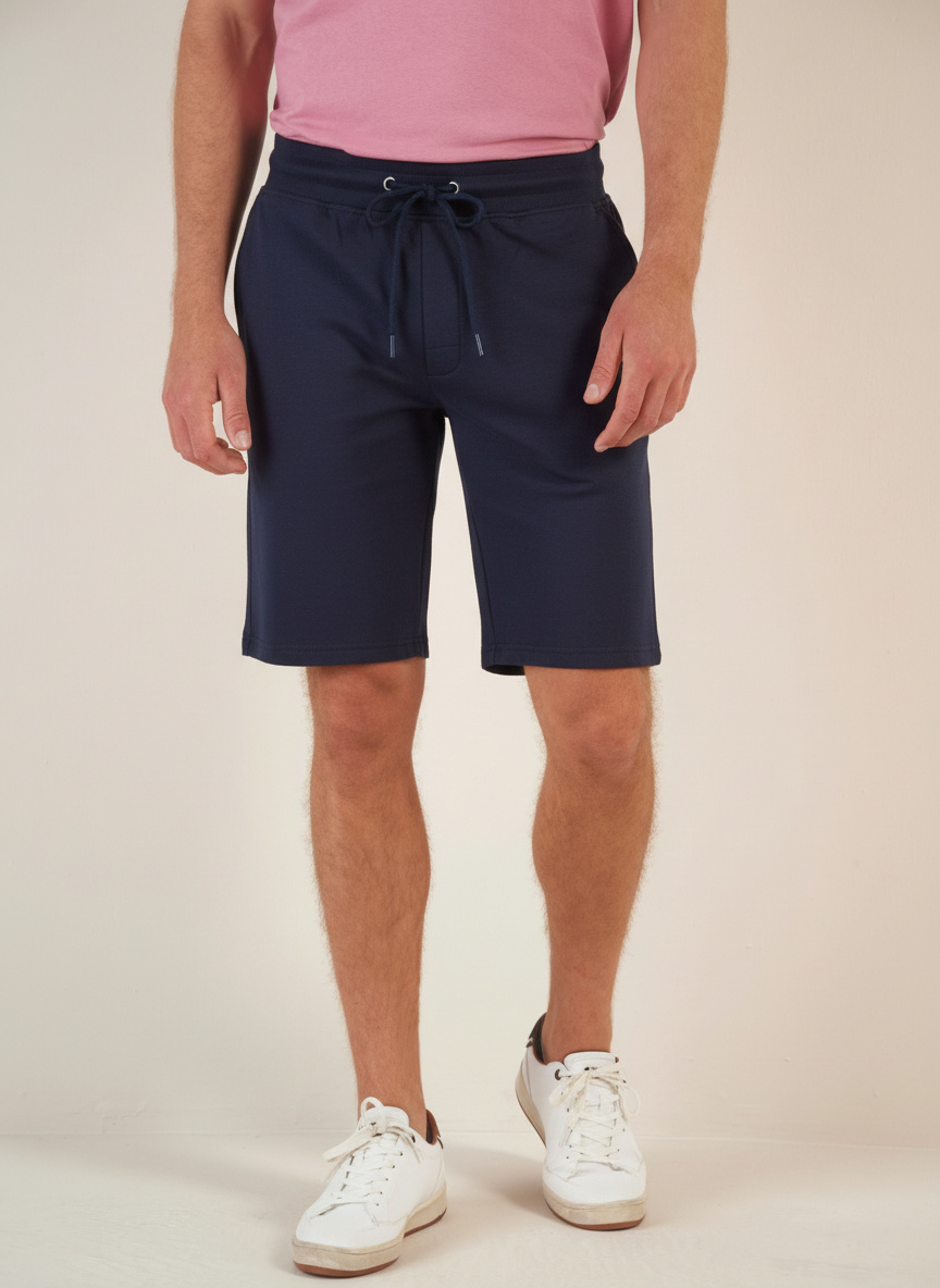 Wholesaler RMS 26 BY FRANCE DENIM - Urban French Terry Bermuda Shorts Plus Size