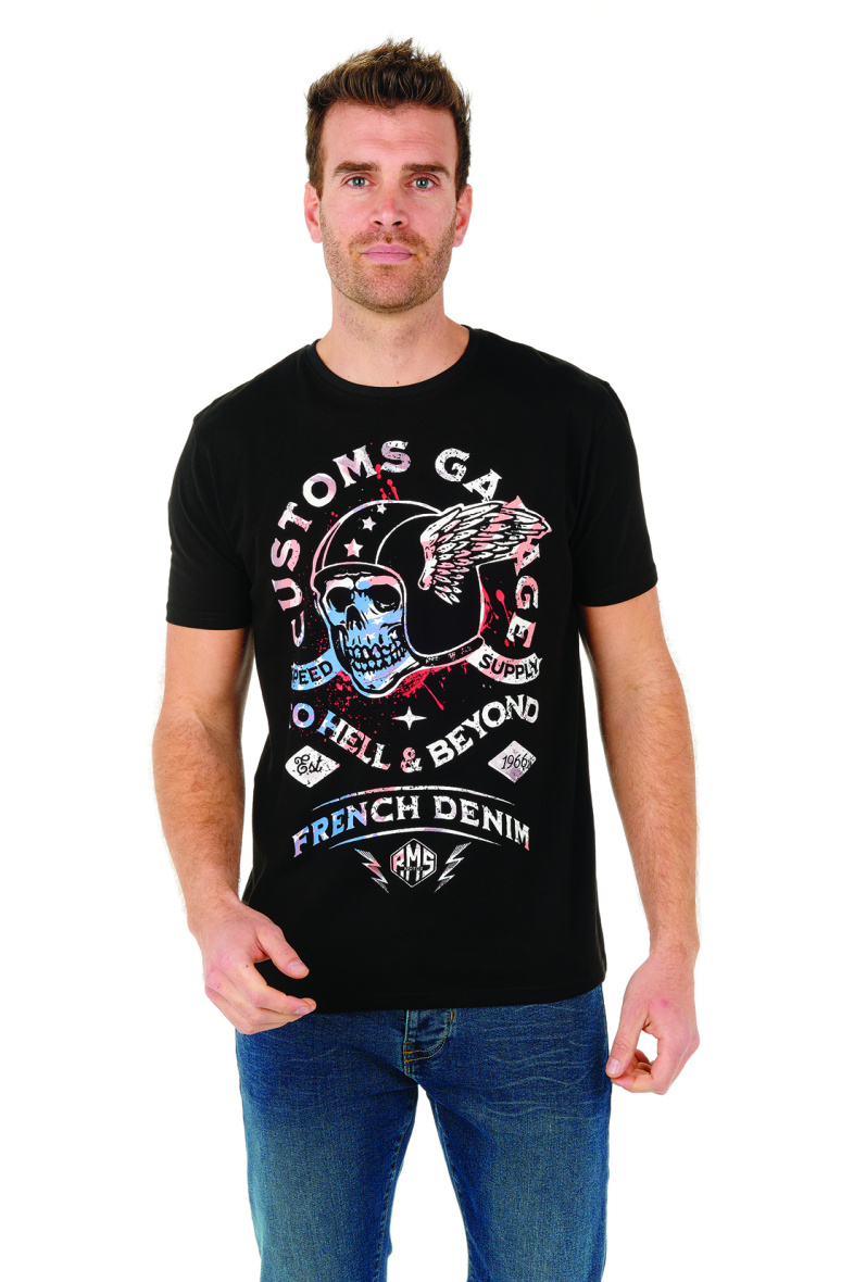 Mayorista RMS 26 BY FRANCE DENIM - Camiseta MC Motor