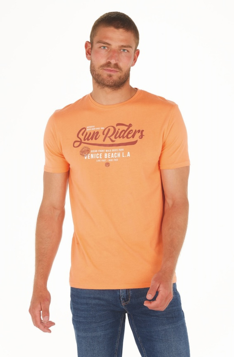Grossiste RMS 26 BY FRANCE DENIM - Tee Shirt Print 2