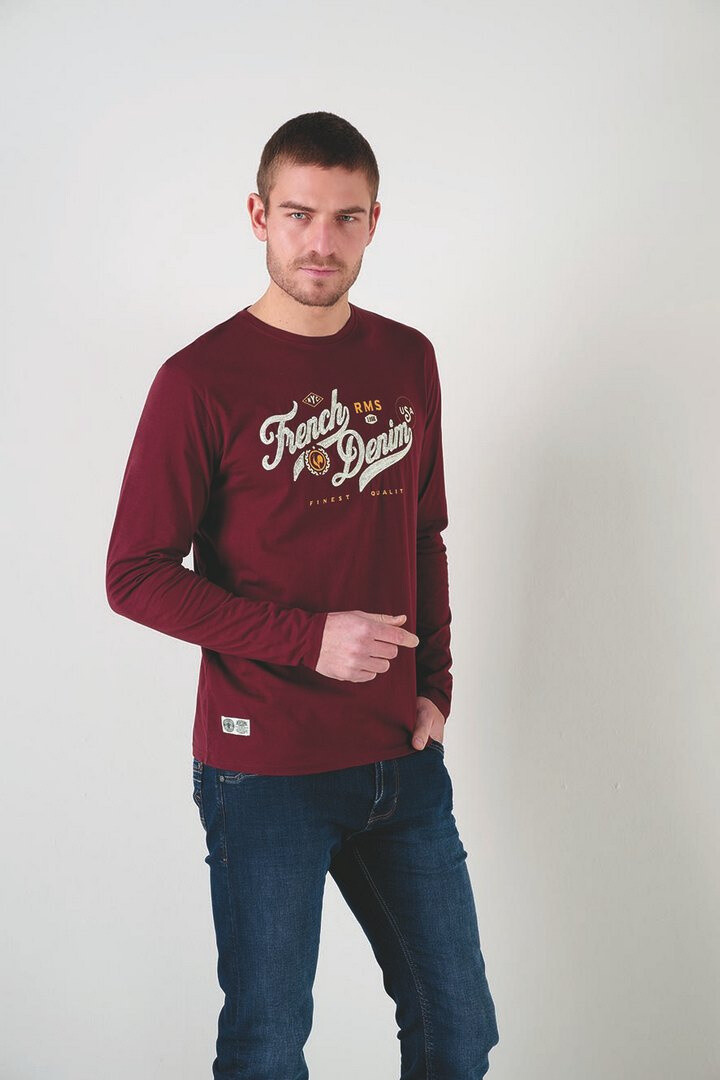 Grossista RMS 26 BY FRANCE DENIM - Maglietta ricamata