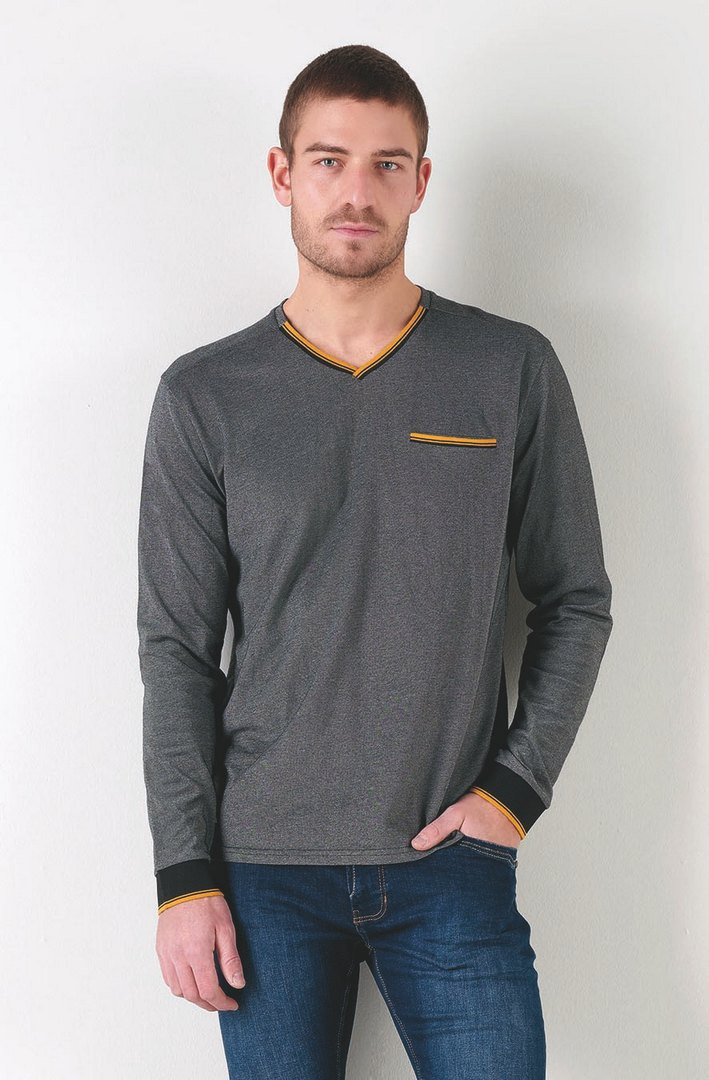 Wholesaler RMS 26 BY FRANCE DENIM - Long-sleeved t-shirt