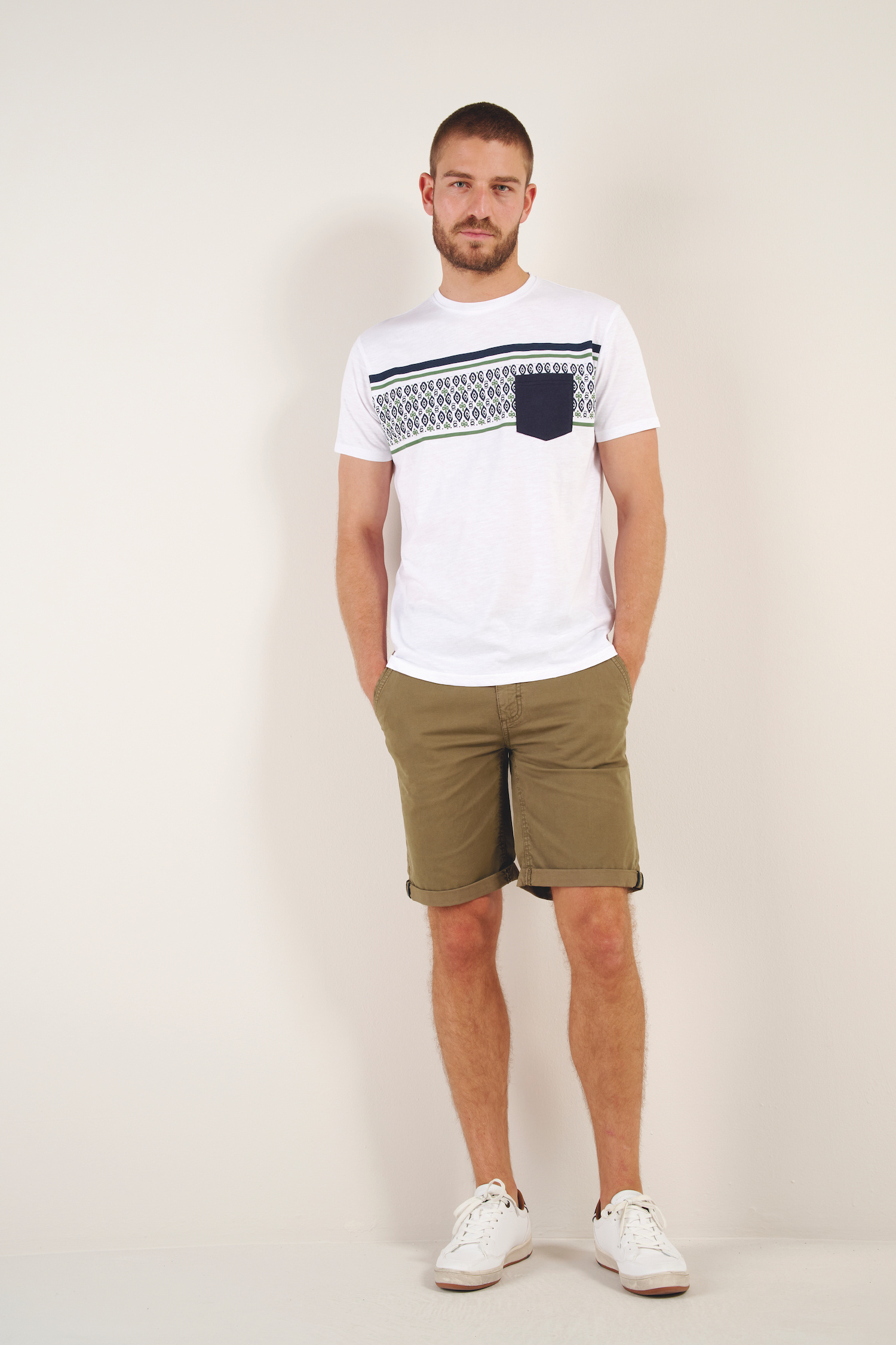Großhändler RMS 26 BY FRANCE DENIM - Rundhals-T-Shirt