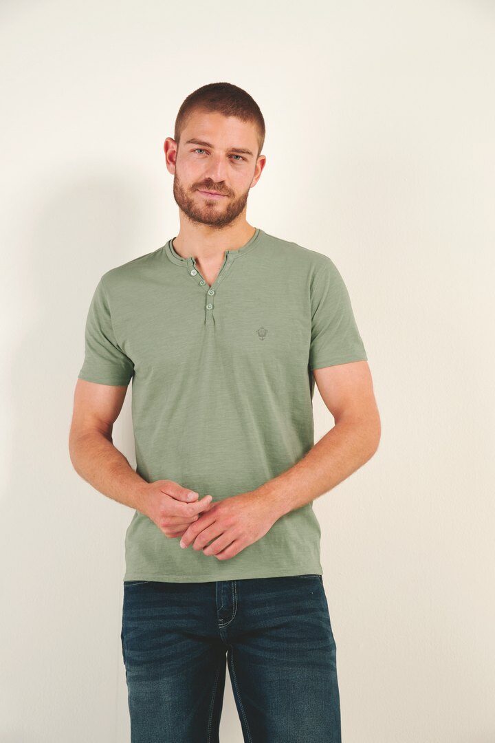 Grossiste RMS 26 BY FRANCE DENIM - Tee shirt Slub col Y