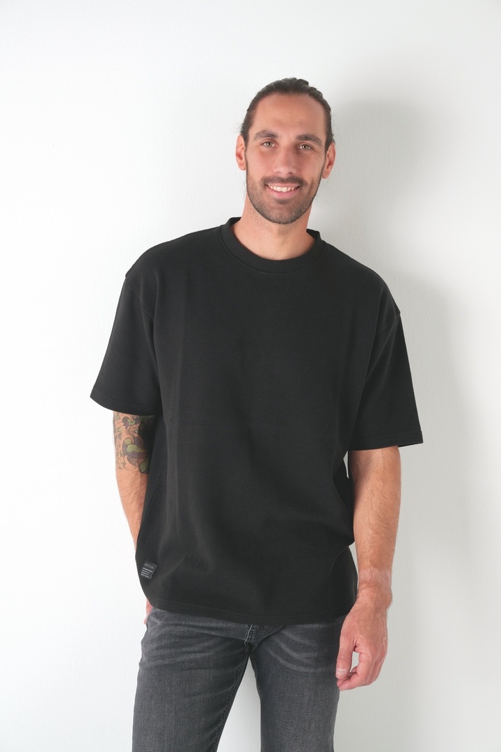 Mayorista RMS 26 BY FRANCE DENIM - Camiseta de manga corta OVERSIZE de otomán