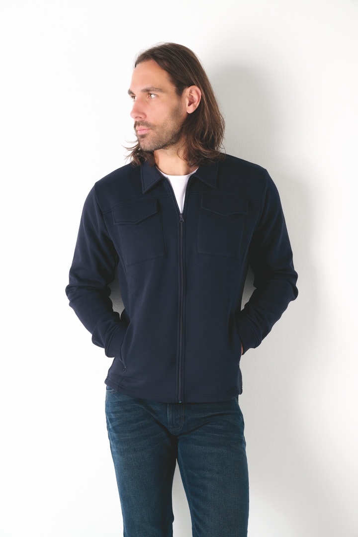 Großhändler RMS 26 BY FRANCE DENIM - Chic Sport Fleece Jacke