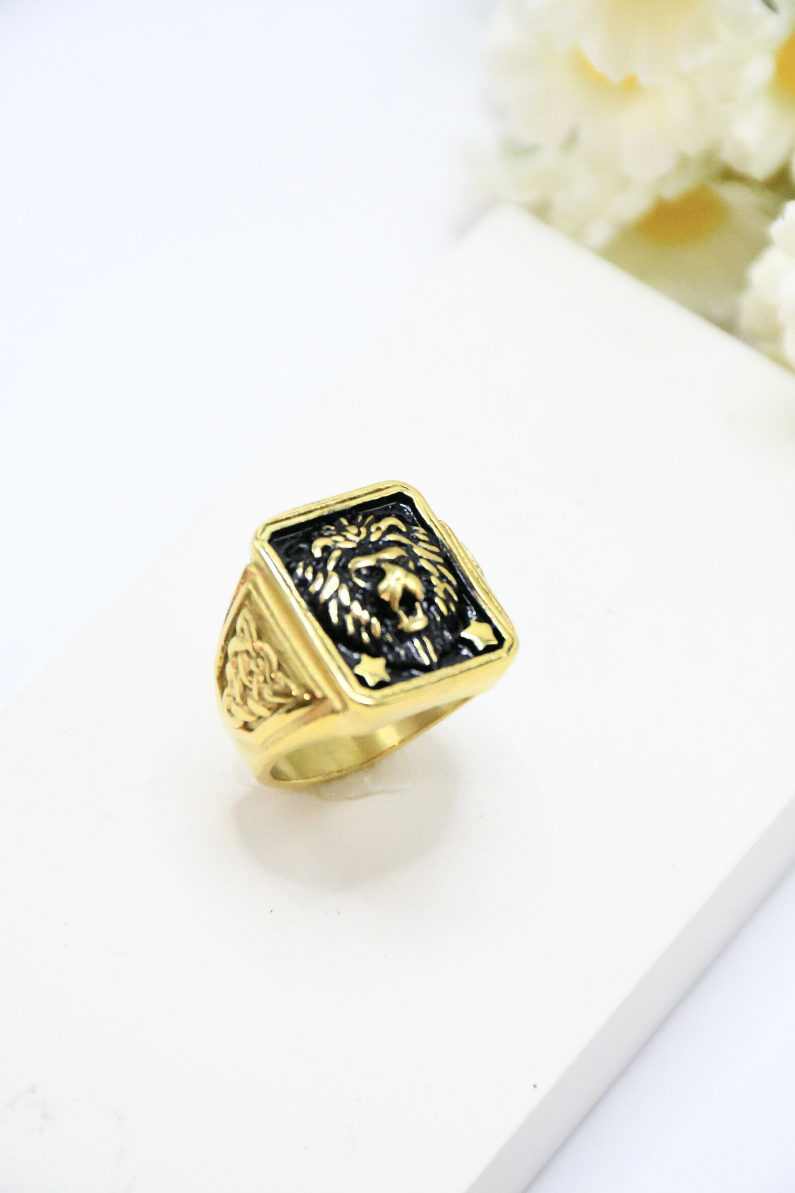 Wholesaler ROSA - Stainless steel man ring