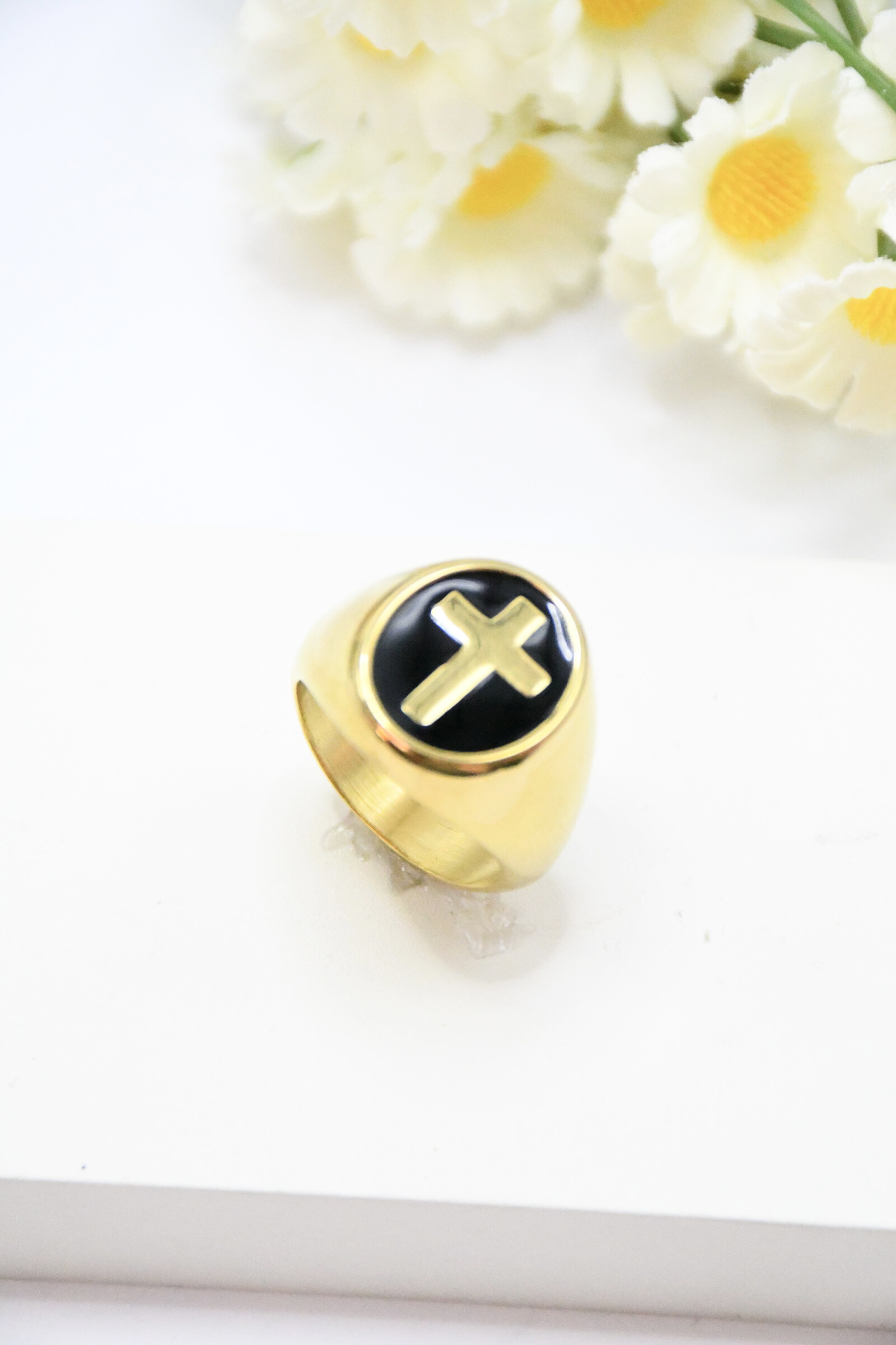 Wholesaler ROSA - Stainless steel man ring