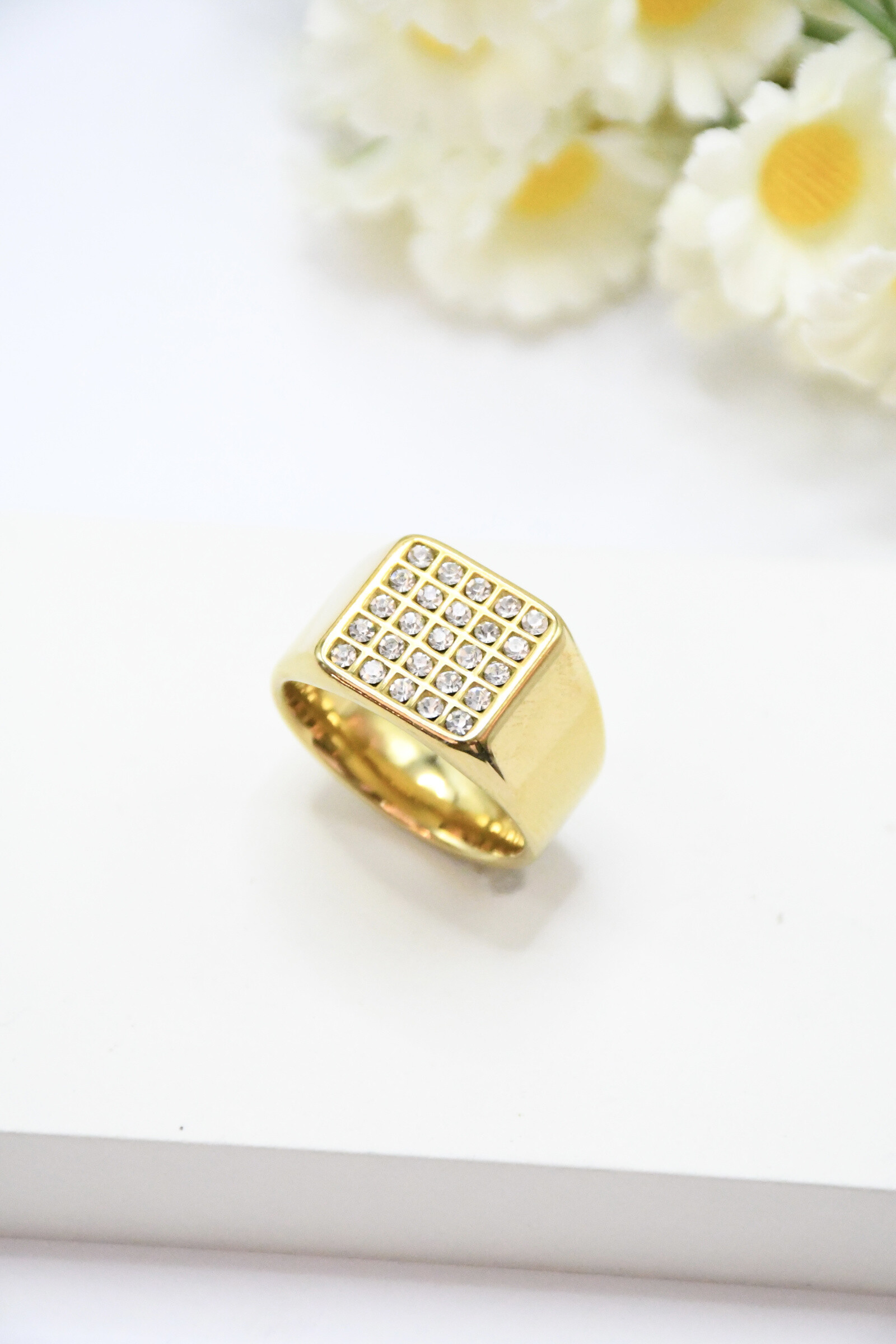 Wholesaler ROSA - Stainless steel man ring