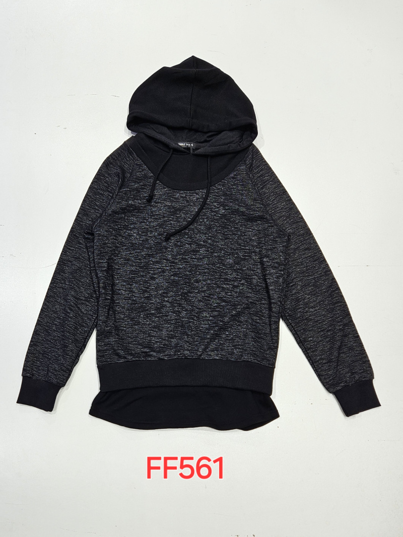 Grossiste Roy Lys - Sweat chiné à capuche