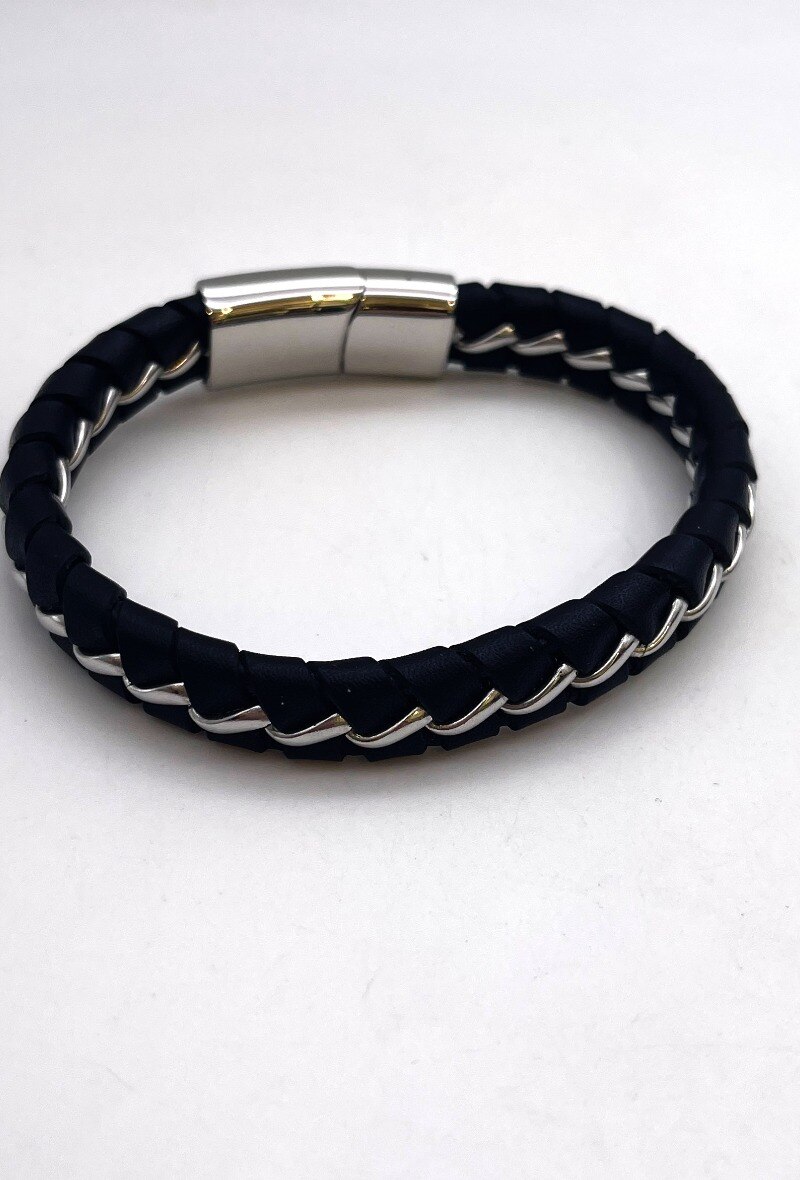 Wholesaler Sans Marque - Bracelet homme en cuir