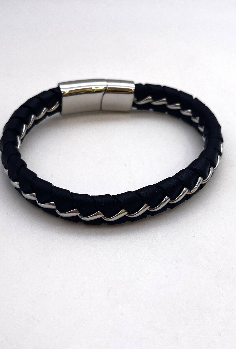 Großhändler Sans Marque - Herren Lederarmband