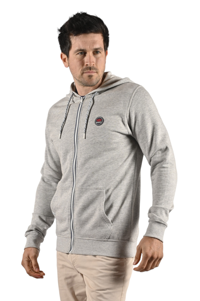 Wholesaler SCOTT - Zipped sweatshirt