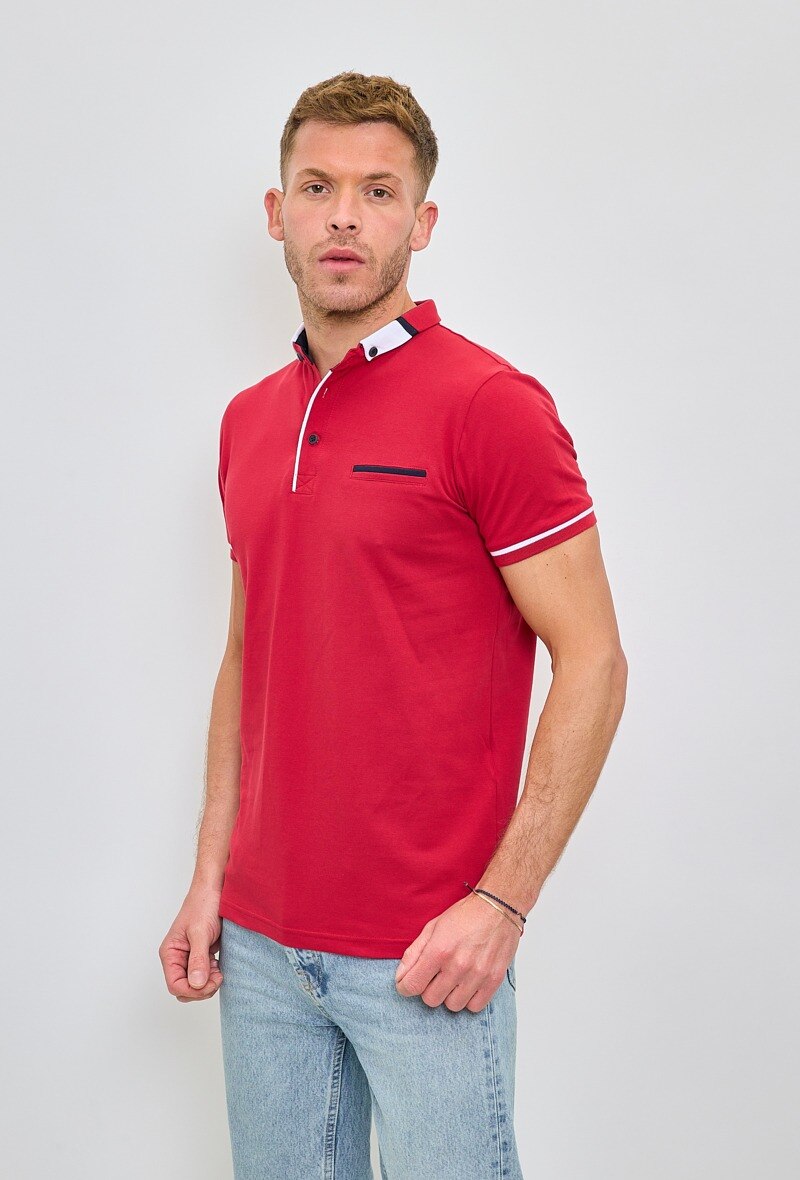 Großhändler SD7 - Poloshirt aus Piqué-Strick