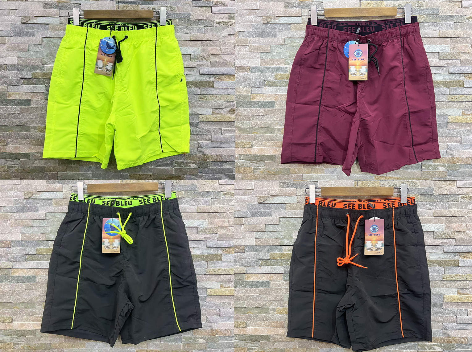 Großhändler SEE BLEU - HERREN-BADEHOSE AUS POLYESTER (MIT INNENNETZ)