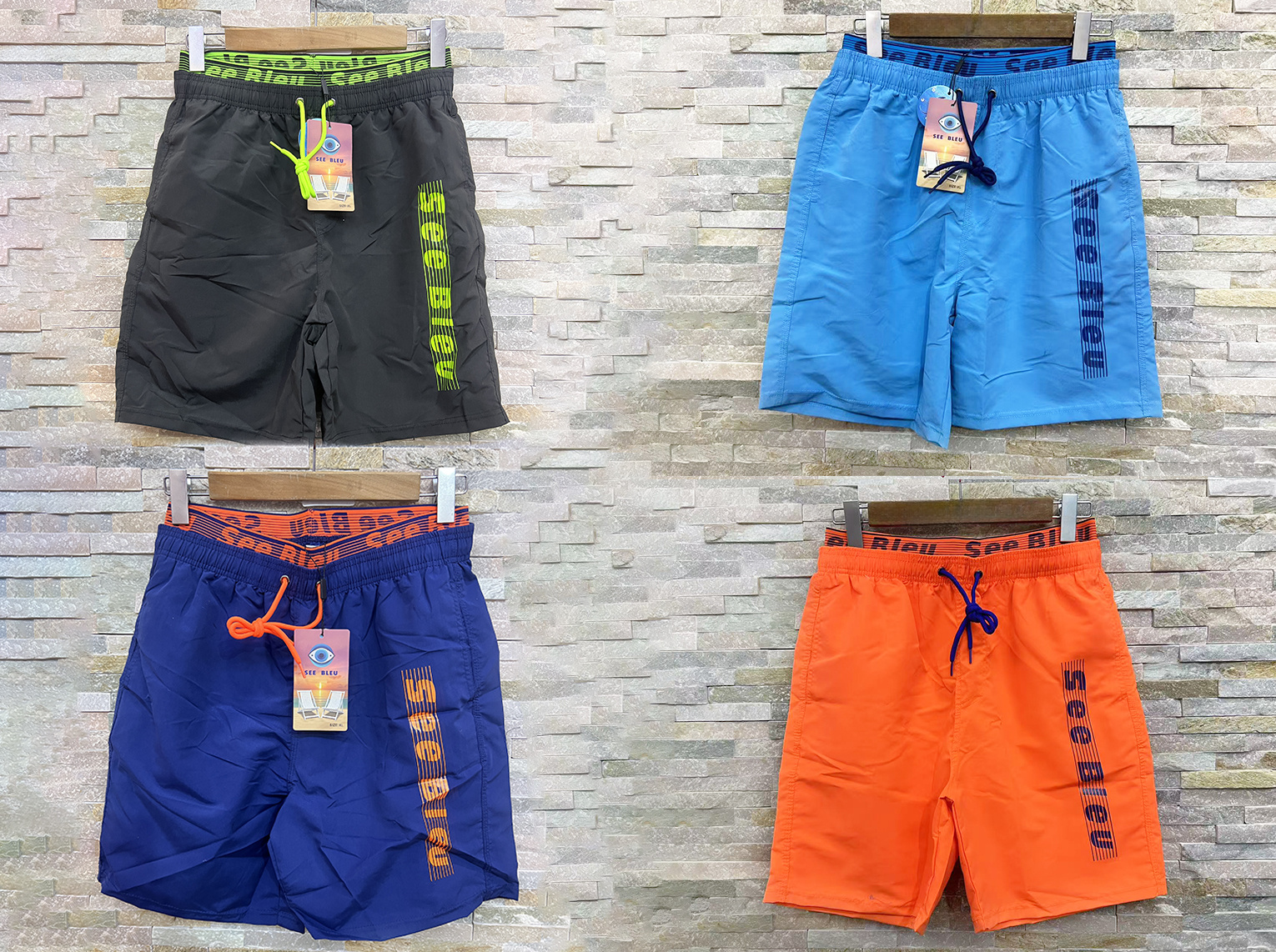 Großhändler SEE BLEU - HERREN-BADEHOSE AUS POLYESTER (MIT NETZFUTTER)