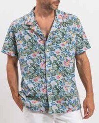 Grossista So Brand - CAMICIA A MANICHE CORTE CLOUD