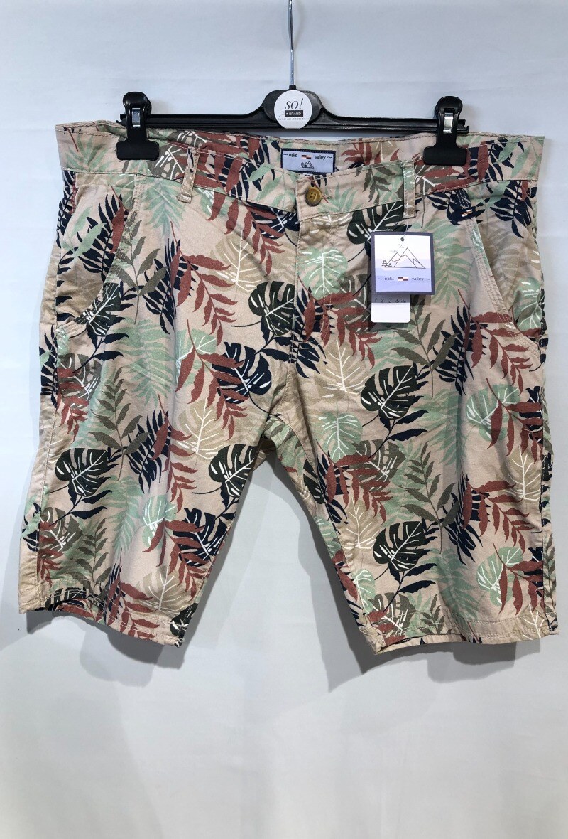 Grossiste So Brand - Bermuda Chino Imprime Homme GT (3XL au 5XL)