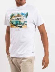 Grossista So Brand - T-Shirt a Maniche Corte Effetto Stonewashed